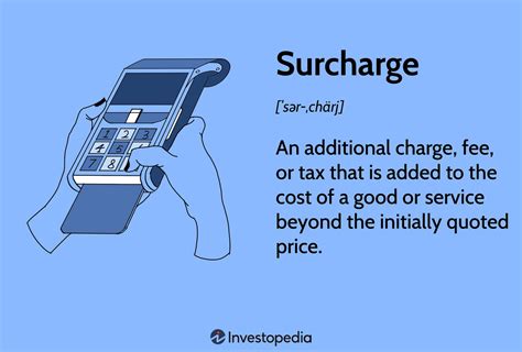 surcharge 뜻, 그리고 그것이 우리의 일상에 미치는 영향